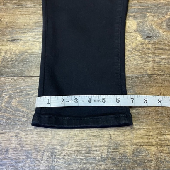 Judy Blue Jeans Capri Fit Womens Size 13/31 Skinny Capris Stretch Mid-Rise Black - Picture 5 of 9
